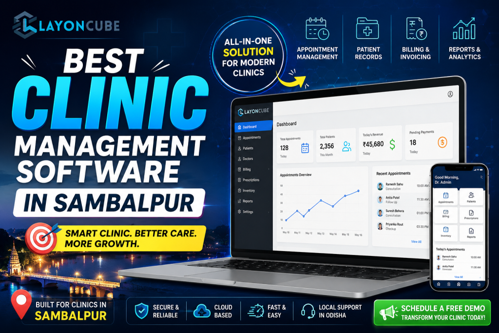 Best Clinic Management Software Sambalpur