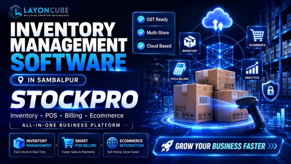 Best Inventory Management Software in Sambalpur | StockPro – Inventory, POS & Ecommerce in One Platform